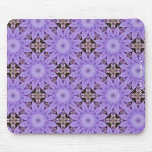 Tapis De Souris Fleurs violettes (Devant)