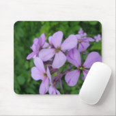Tapis De Souris fleurs violettes (Avec souris)