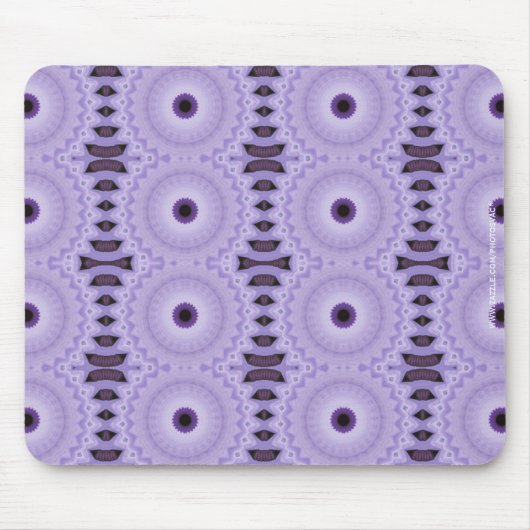 Tapis De Souris Fleurs violettes (Devant)