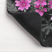 Tapis De Souris Fleurs violettes (Coin)