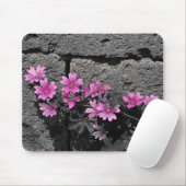 Tapis De Souris Fleurs violettes (Avec souris)