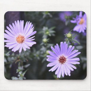 Tapis De Souris Fleurs violettes Été Nature Photographie Florale