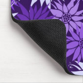 Tapis De Souris Fleurs violettes Mousepad (Coin)