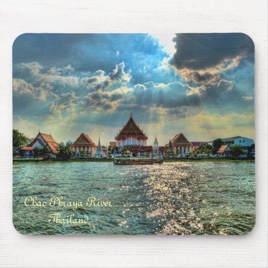Tapis De Souris Fleuve Chao Phraya, Thaïlande (Devant)