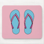 Tapis De Souris Flip Flops de plage (Devant)