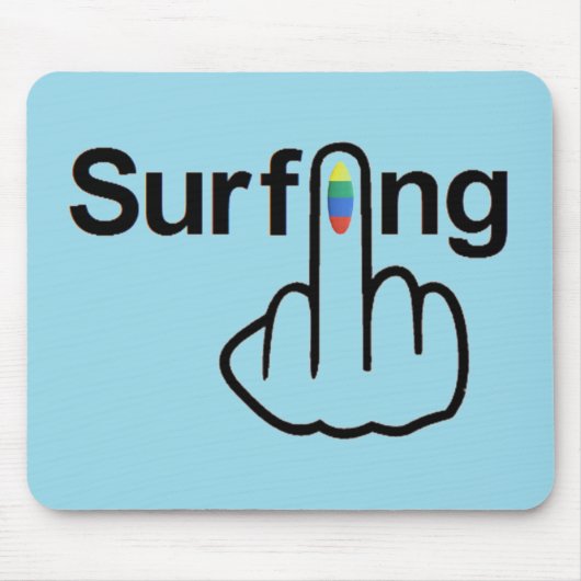 Tapis De Souris Flip surf Mousepad (Devant)