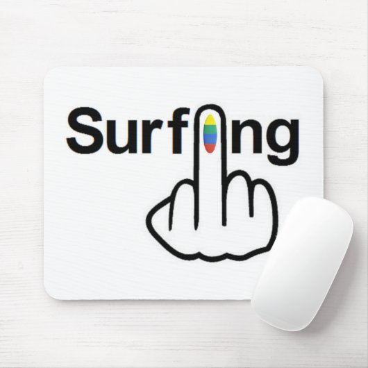 Tapis De Souris Flip surf Mousepad (Avec souris)
