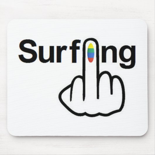 Tapis De Souris Flip surf Mousepad (Devant)