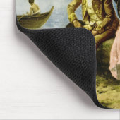 Tapis De Souris "Flirtez l'Au Bord de la Mer" par Hippolyte Lucas (Coin)