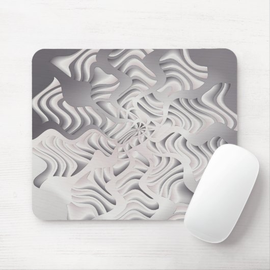 Tapis De Souris flocon d'argent (Avec souris)