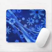 Tapis De Souris Flocon de neige Art 11 Mousepad (Avec souris)