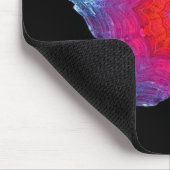 Tapis De Souris Flocon de neige au néon (Coin)
