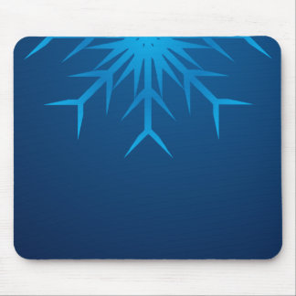 Tapis De Souris flocon de neige brillant