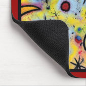 Tapis De Souris Flocon de neige lunatique Mousepad - 9,25" x 7,75" (Coin)