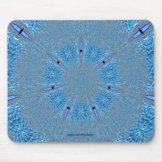 Tapis De Souris Flocon de neige Mousepad (Devant)