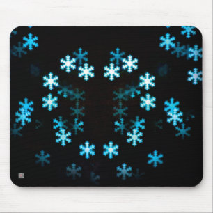 Tapis De Souris Flocons de neige de Noël magiques