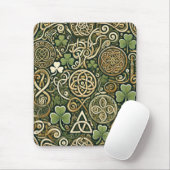 Tapis De Souris Floraison Celtique (Avec souris)