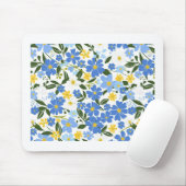 Tapis de souris floral (Avec souris)
