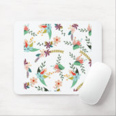Tapis De Souris Floral 10 (Avec souris)