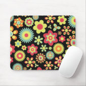 Tapis De Souris Floral 100113 (Avec souris)