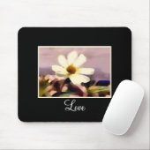 tapis de souris floral amour (Avec souris)