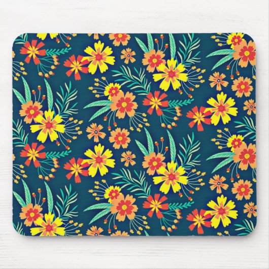 Tapis De Souris Floral Arrière - plan Belle conception-46566 (Devant)