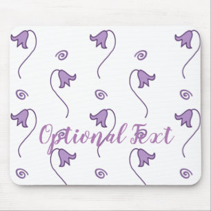 Tapis De Souris Floral Bells Motif