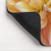 Tapis De Souris Floral Dahlia Rose brillant (Coin)