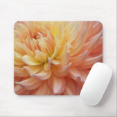 Tapis De Souris Floral Dahlia Rose brillant (Avec souris)