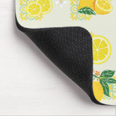 Tapis De Souris Floral de citron (Coin)