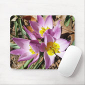 Tapis De Souris Floral de Pink (Avec souris)
