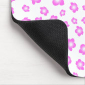 Tapis De Souris Floral de Soft Pink (Coin)