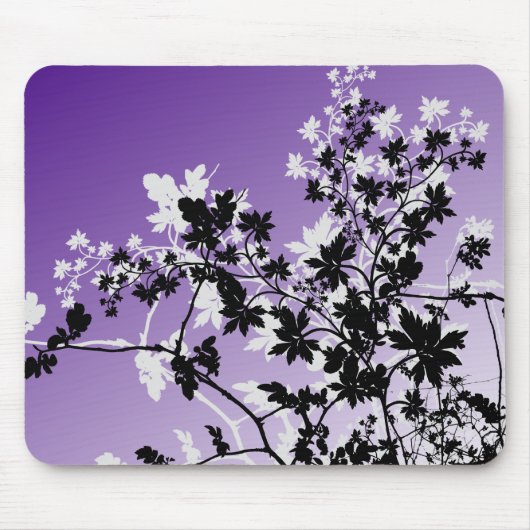 Tapis De Souris Floral Echo Mousepad (Devant)