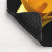 Tapis De Souris Floral Fleur Lilly Jaune Assez Élégant (Coin)