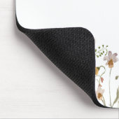 Tapis de souris floral moderne (Coin)