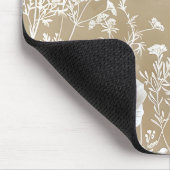 Tapis De Souris Floral naturel (Coin)