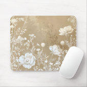 Tapis De Souris Floral naturel (Avec souris)