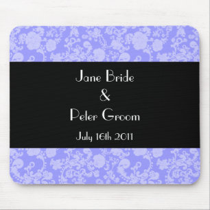 Tapis De Souris Floral Rococo Mariage, souvenir mousepad