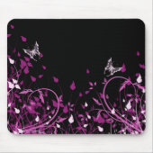 Tapis De Souris Floral rose (Devant)