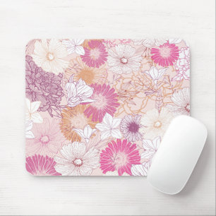 Tapis De Souris Floral sans joint