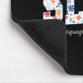 Tapis De Souris Floral Speech Language Pathology Istant Slpa Appre (Coin)