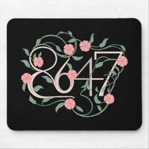 Tapis De Souris Floral Subtle Anti Trump 8647 86 47 Boho