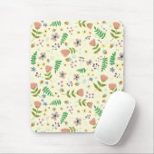 Tapis de souris floral sylvain (Avec souris)