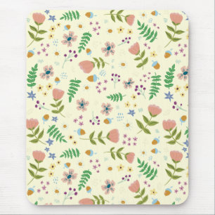 Tapis de souris floral sylvain