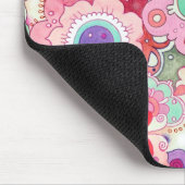 Tapis De Souris Floral Whimsy Mousepad (Coin)