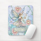 Tapis De Souris Flore de printemps Art de Molly Harrison (Avec souris)