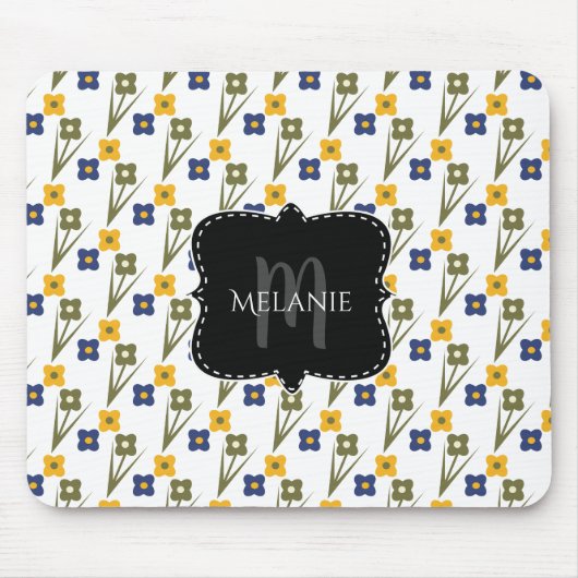 Tapis De Souris Flore Jardin Pixie Pad Souris Personnalisé (Devant)
