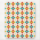 Tapis De Souris Flore rétro (Devant)