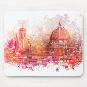 Tapis De Souris Florence - basilique de saint Mary de la fleur