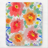 Tapis De Souris Flores rojas (Devant)